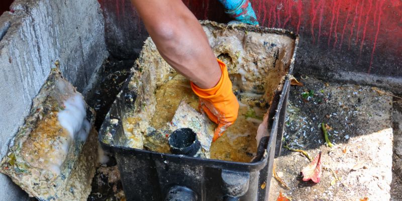 Como desentupir caixa de gordura em Contagem