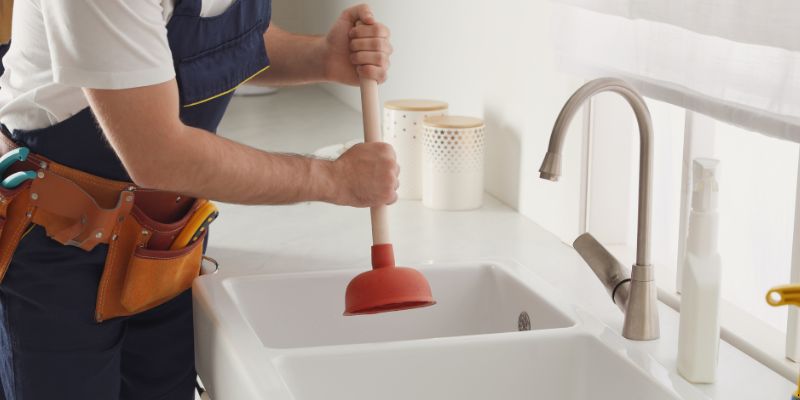 Como desentupir pia de cozinha em Contagem